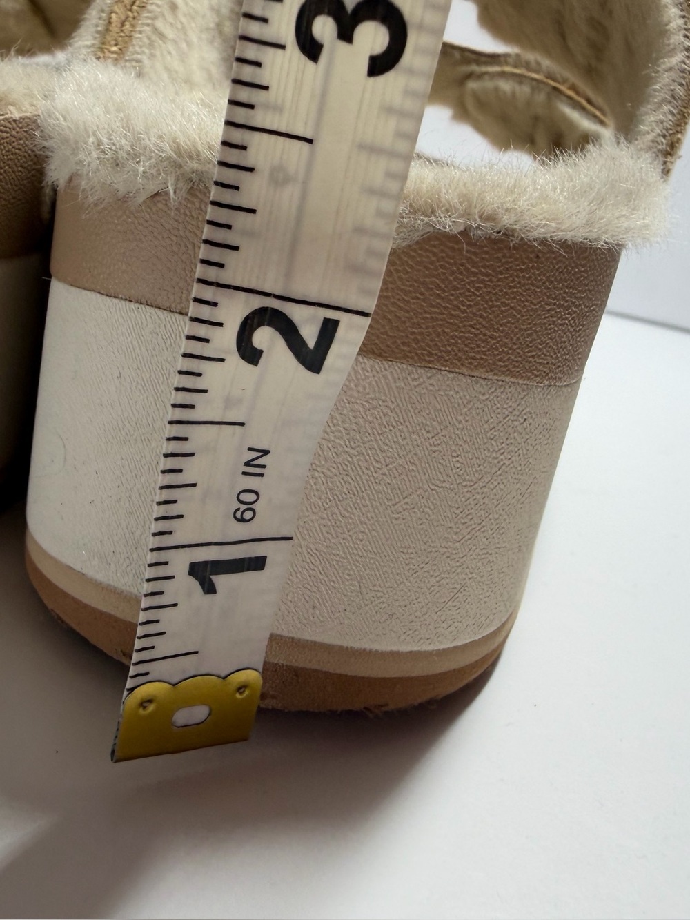 Reef Women's Ojai Ciara Platform Slide Sandal Tan Suede Leather Sz 8 Beach Comfy - Picture 10 of 13